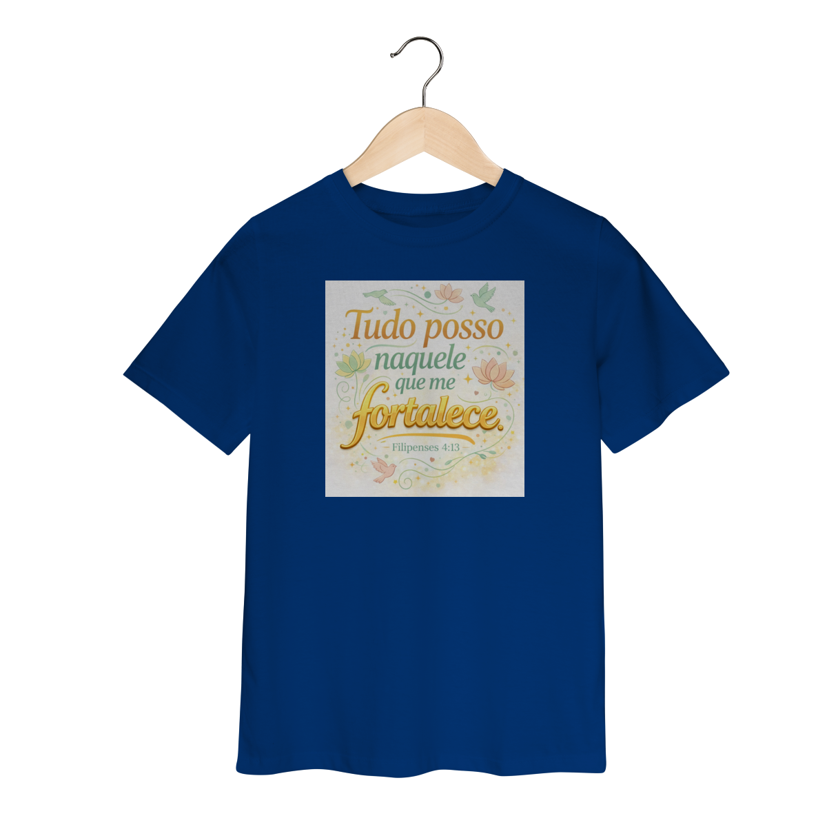 Camiseta Quality Infantil Tudo Posso