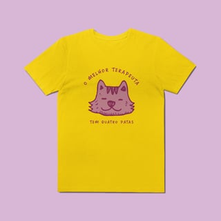 Camiseta Estonada - O melhor terapeuta tem 4 patas