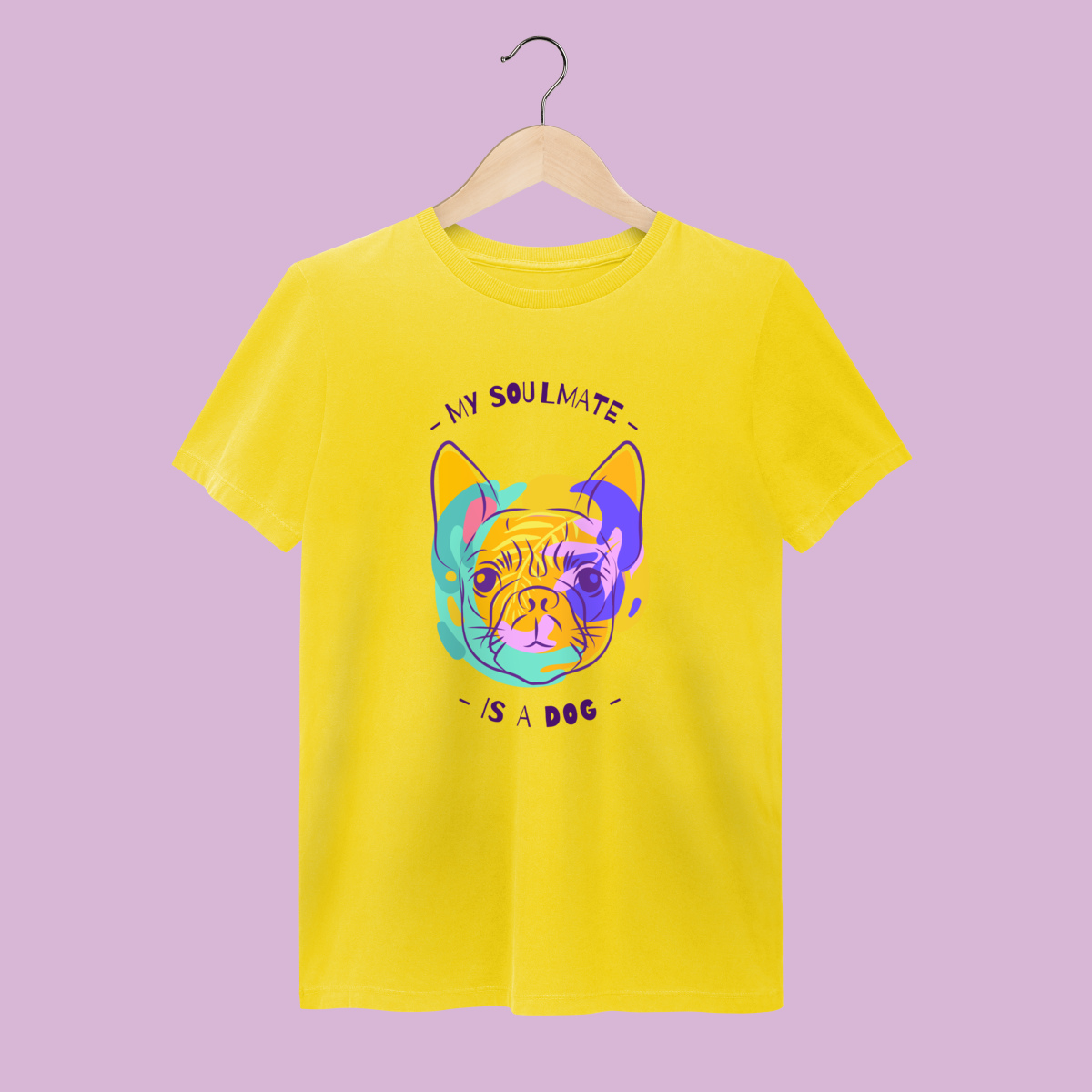 Camiseta Estonada - My soulmate is a dog