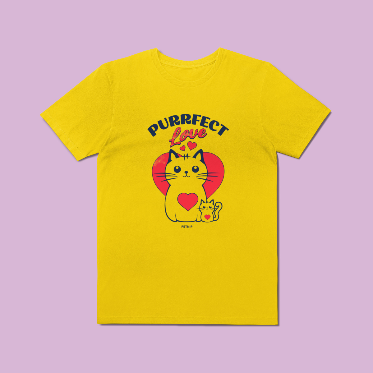 Camiseta Estonada - Purrfect Love Cats