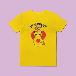 Camiseta Estonada - Purrfect Love Cats