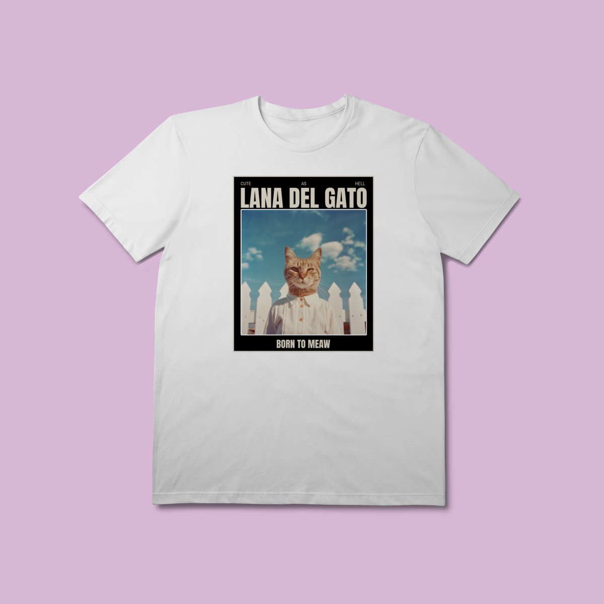 Camiseta Premium Lana Del Gato - 100% Algodão