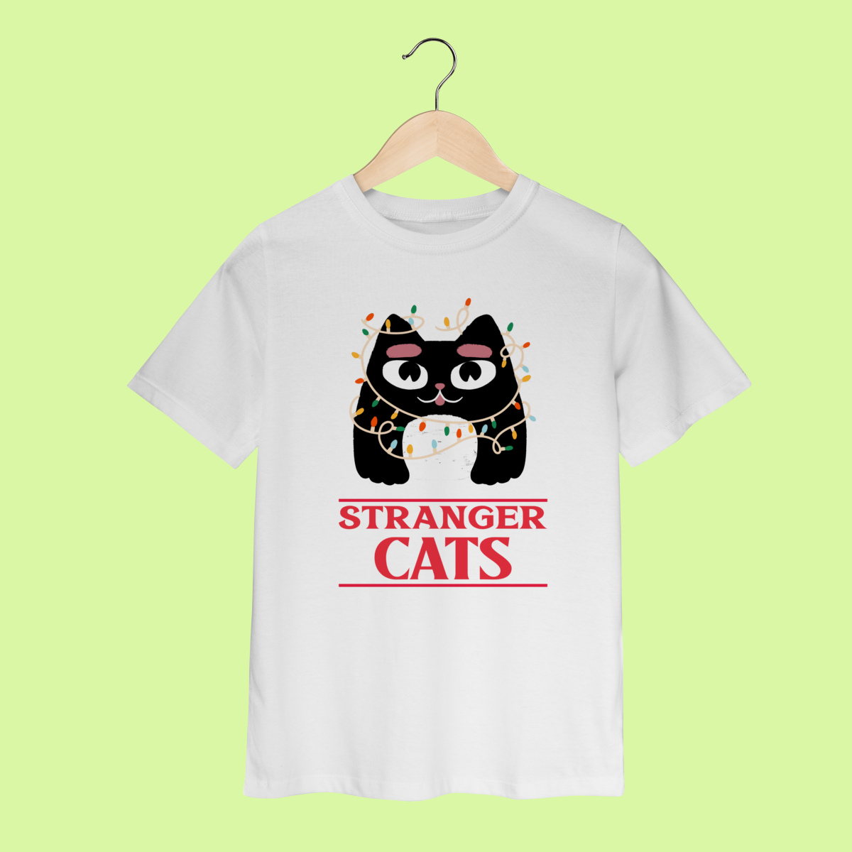 Camiseta INFANTIL - Stranger Cats