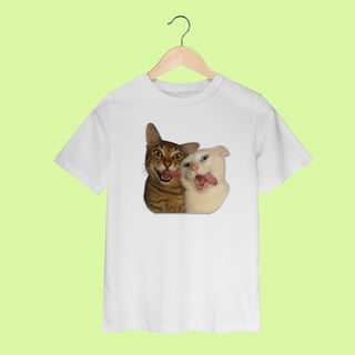 Camiseta INFANTIL - Gatinhos Malucos
