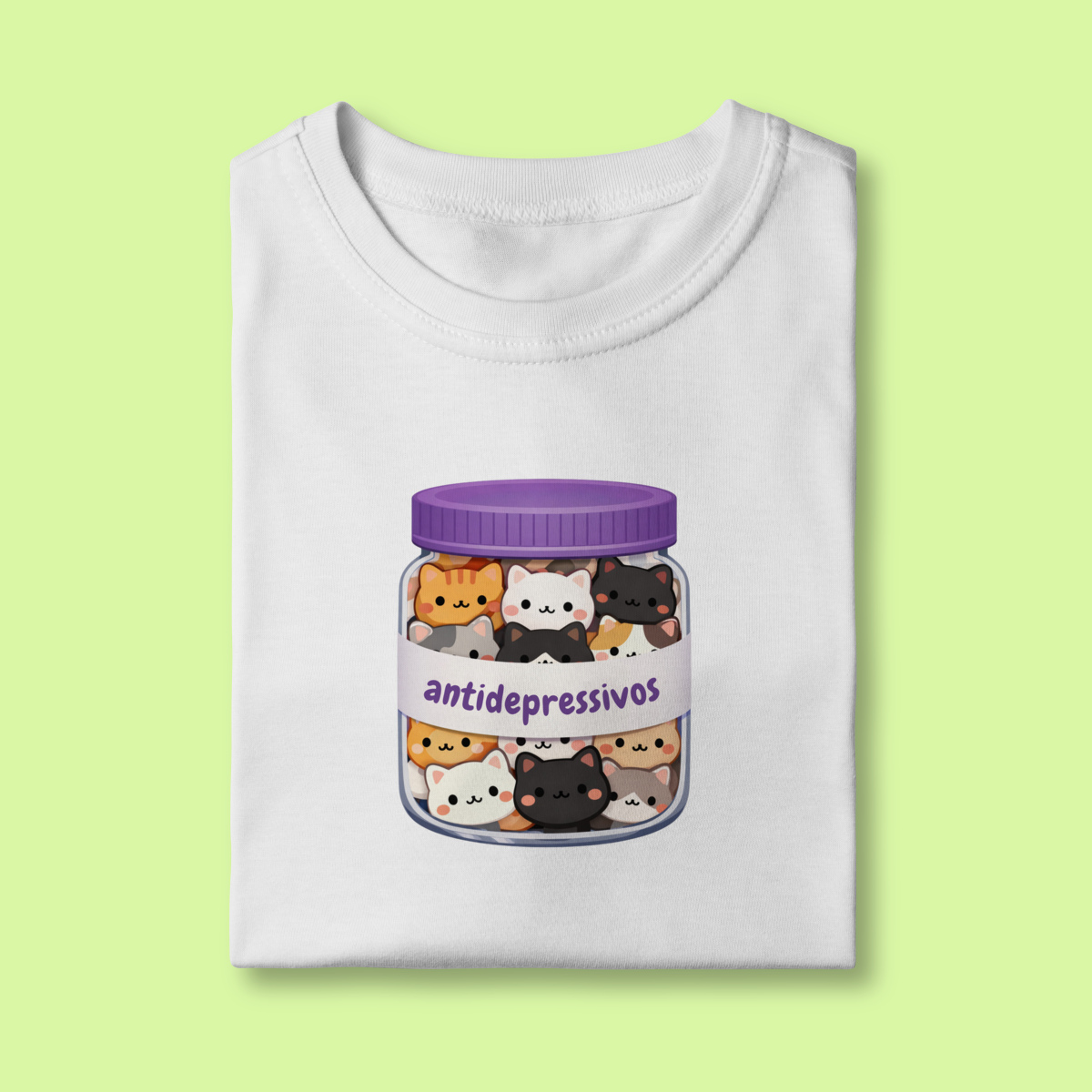 Camiseta INFANTIL - Antidepressivos Gatinhos