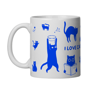 Caneca - I love Cats