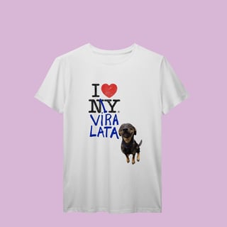 Camiseta - I love my vira-lata