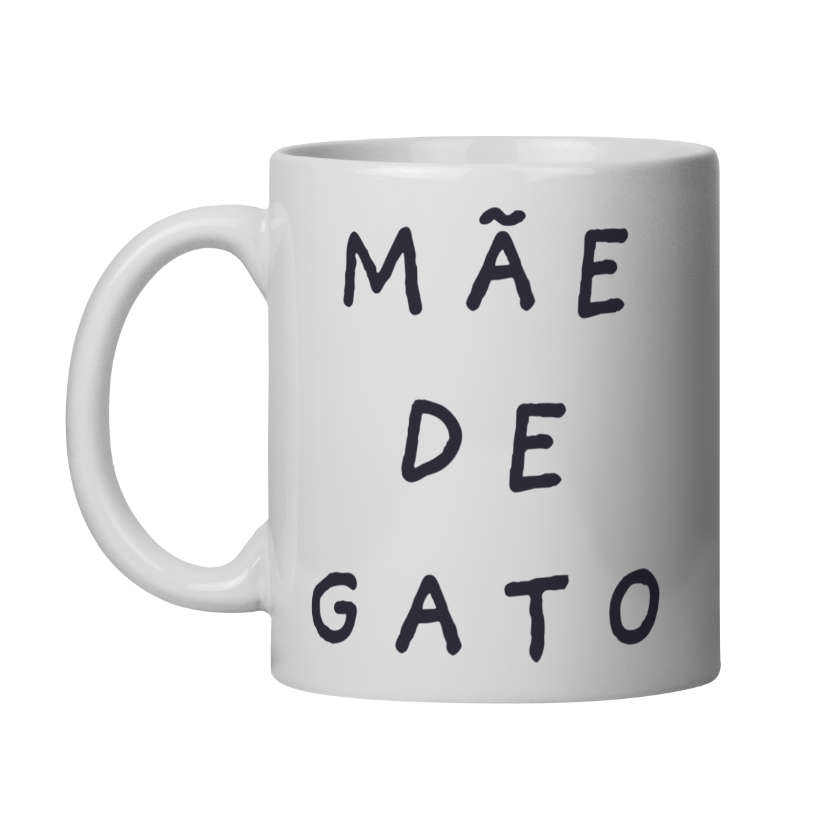 Caneca de Porcelada - Mãe de Gato