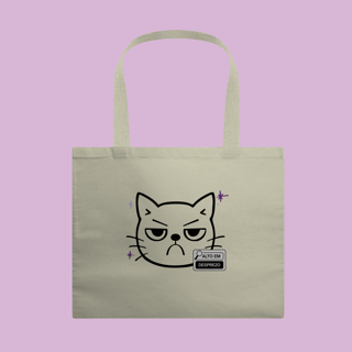 Ecobag Petnip Gato Alto em Desprezo - 100% Algodão