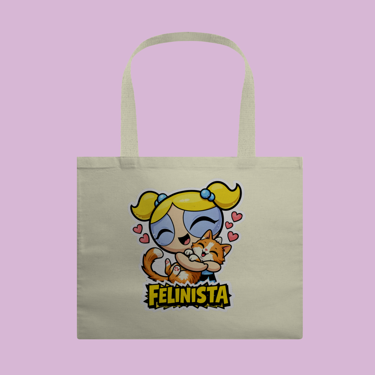 Ecobag Felinista - 100% Algodão