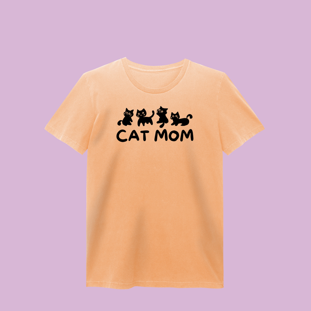 Camiseta Estonada - Cat Mom Gatinhos