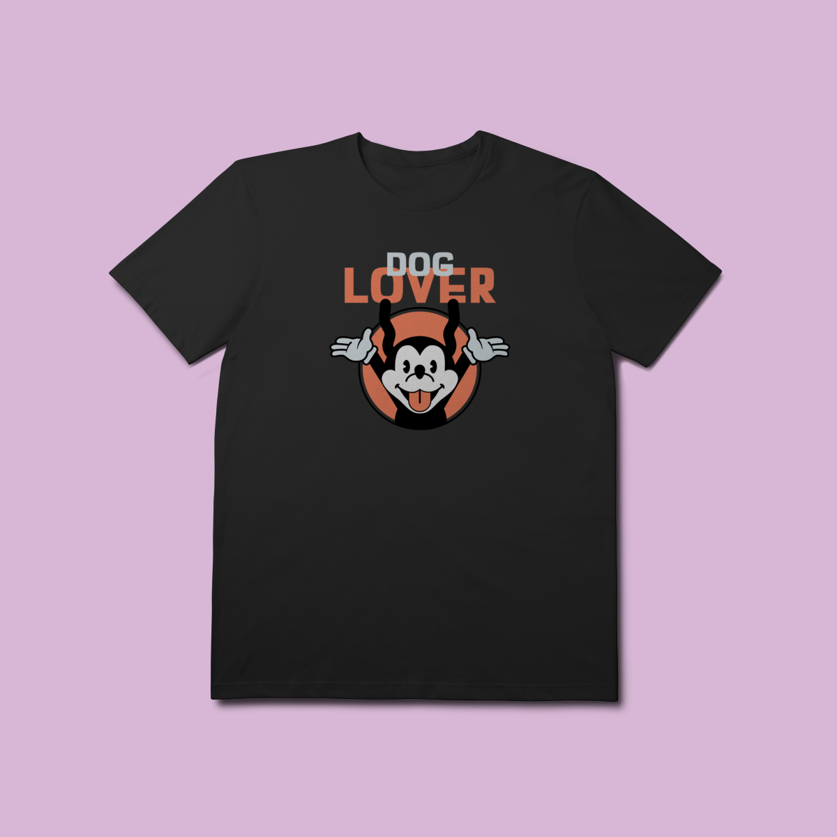 Camiseta Premium Dog Lover - 100% Algodão