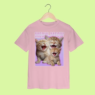 Camiseta INFANTIL - MEOW MEOW