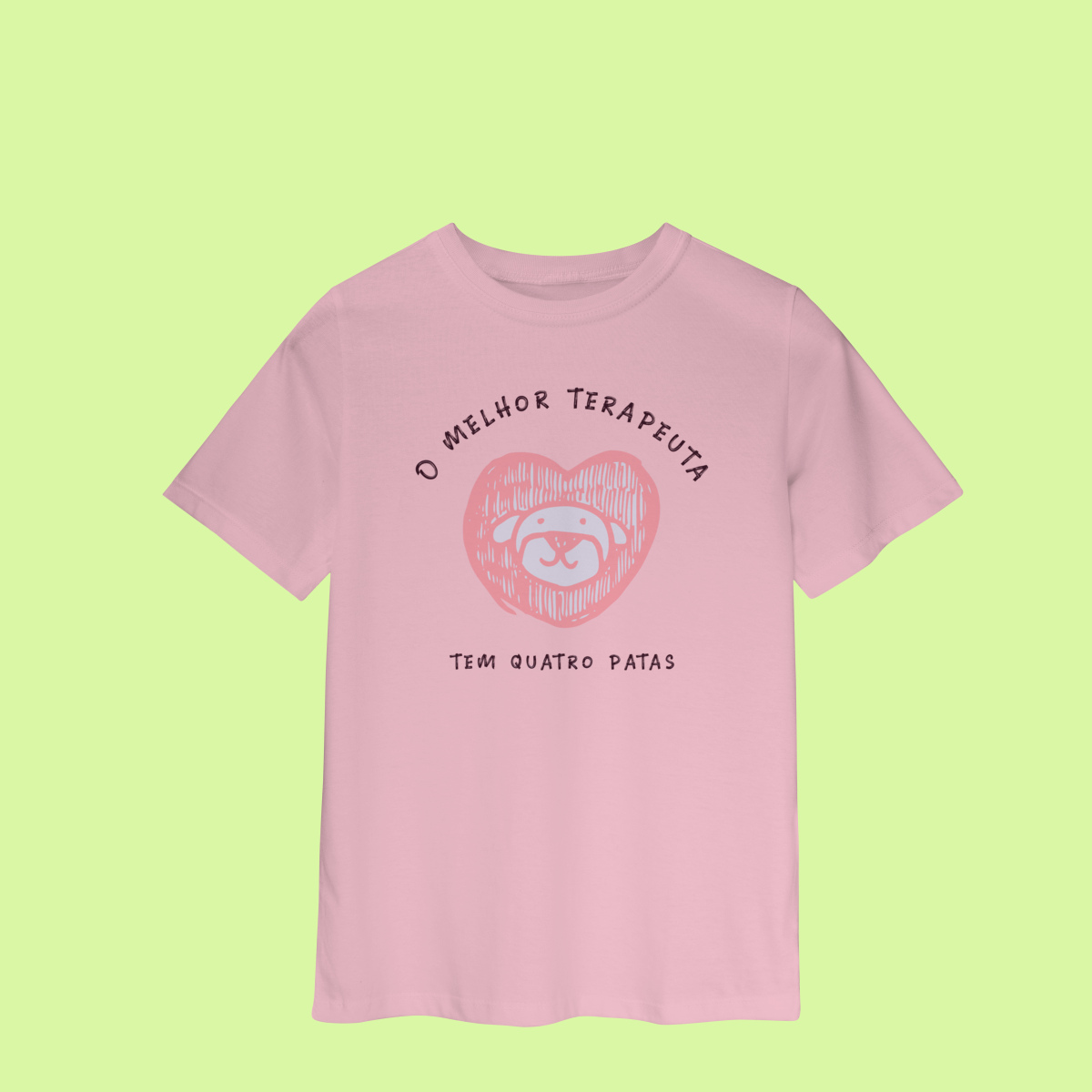 Camiseta INFANTIL - Terapeuta Doguinho