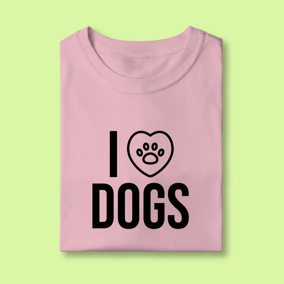 Camiseta INFANTIL - I LOVE DOGS