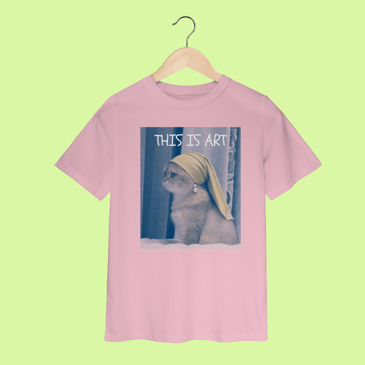 Camiseta INFANTIL - This is Art Cat