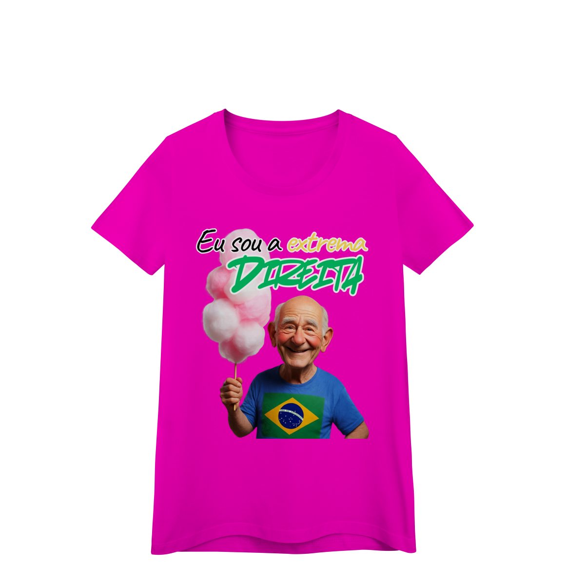 Nome do produto: Camiseta Feminina Baby Long Quality \