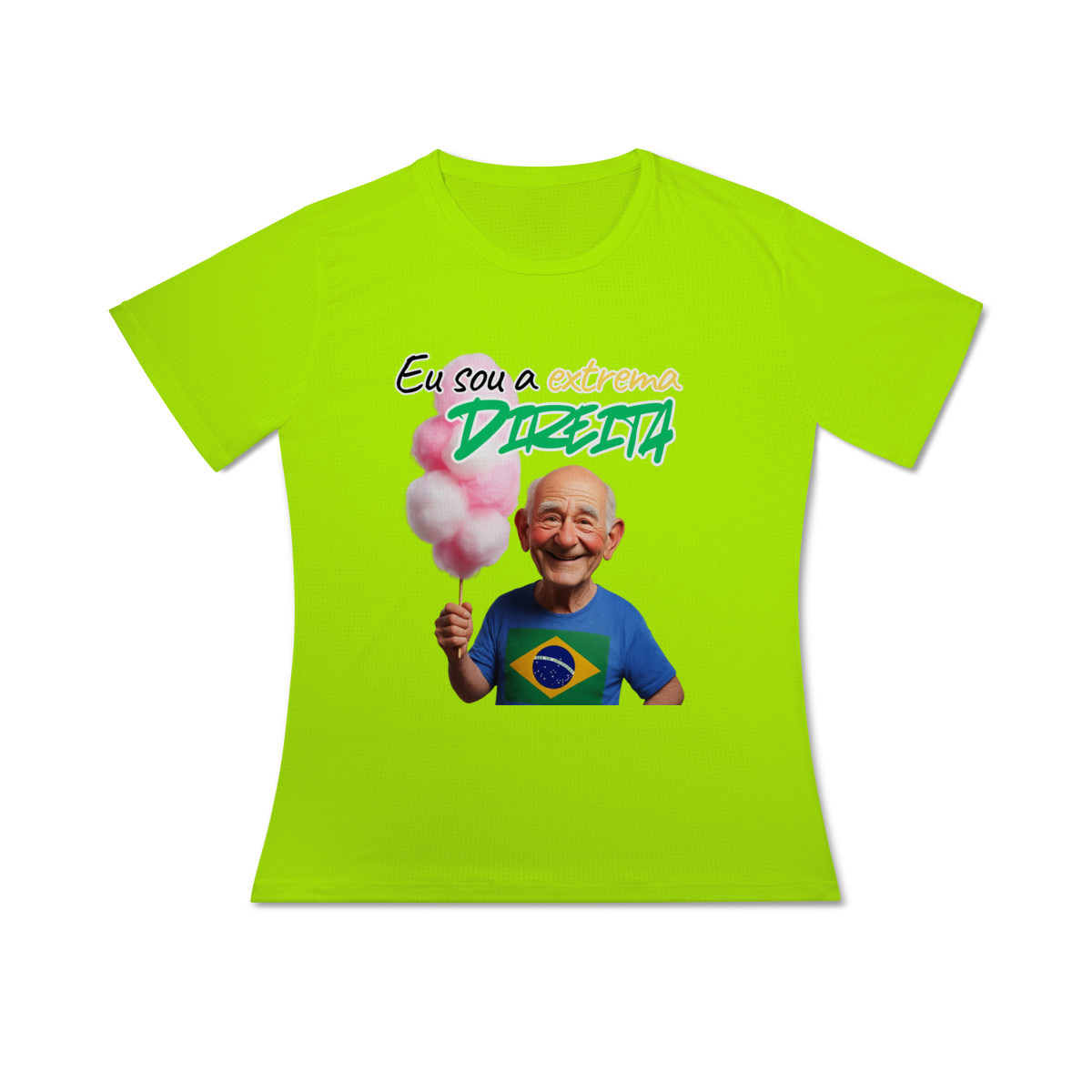 Nome do produto: Camiseta Feminina Baby Long Sport Dry UV \