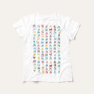 Camiseta Símbolos do Comunismo: Socialismo no Mundo - VOZ ATIVA | Algodão 100% (Prime-Premium)