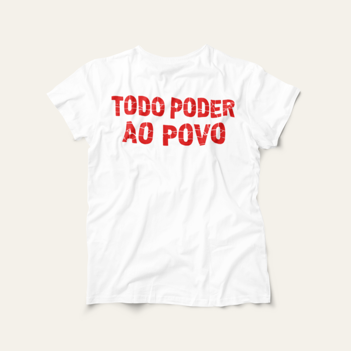 Nome do produto: Camiseta Todo Poder ao Povo: Luta e Resistência - VOZ ATIVA | Algodão 100% (Prime-Premium)