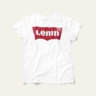 Camiseta Lenin Brand: Sátira Ativa - VOZ ATIVA | Algodão 100% (Prime-Premium)
