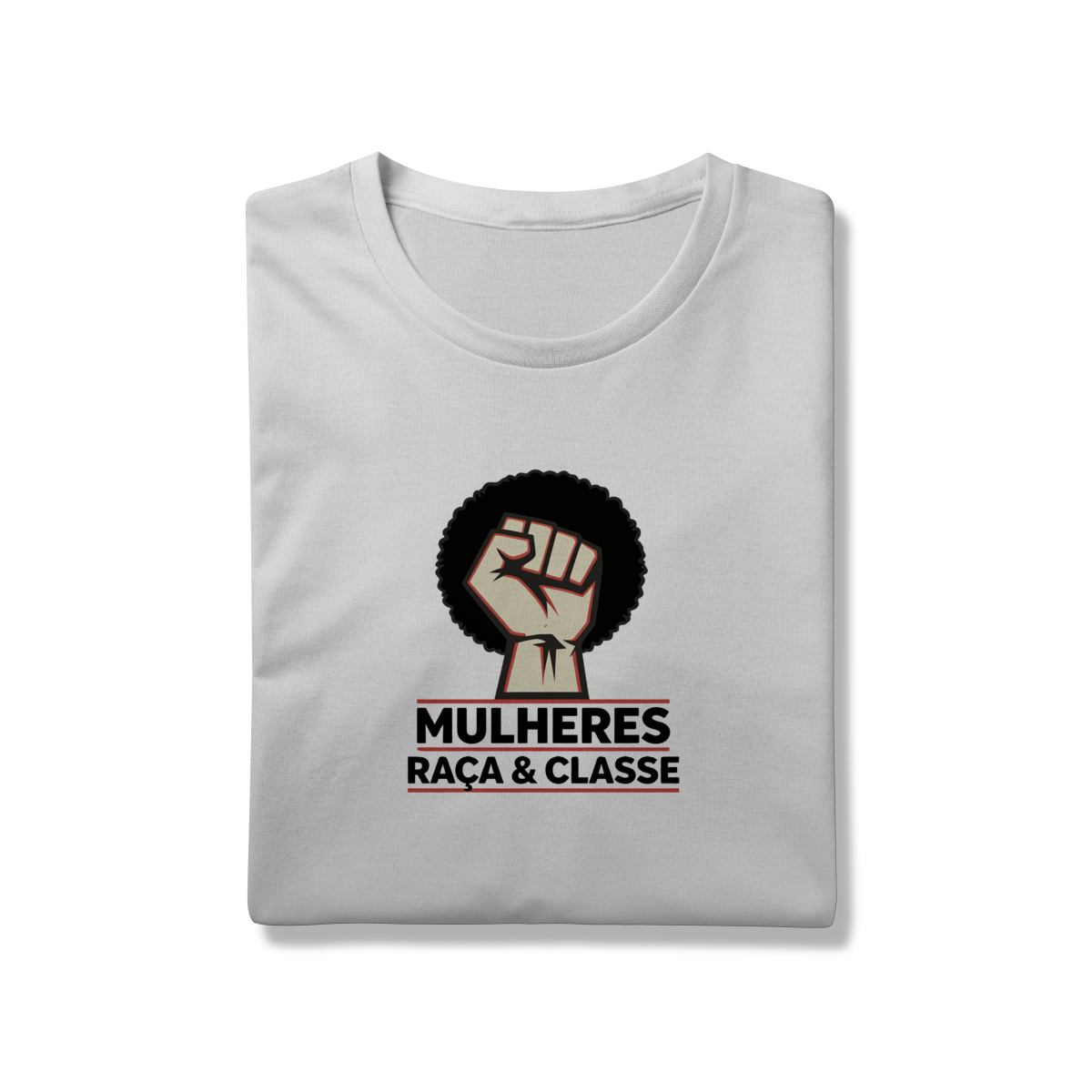 Camiseta Angela Davis: Raça e Classe - Voz Ativa | Algodão 100% (Prime-Premium)