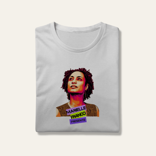 Camiseta Marielle Presente - Voz Ativa | Algodão 100% (Prime-Premium)