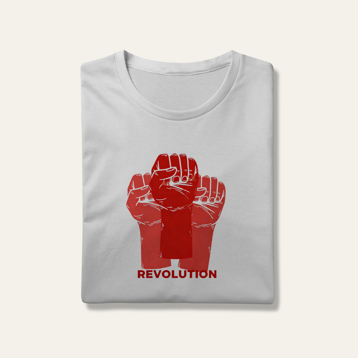 Nome do produto: Camiseta Revolution: União e Resistência - VOZ ATIVA | Algodão 100% (Prime-Premium)