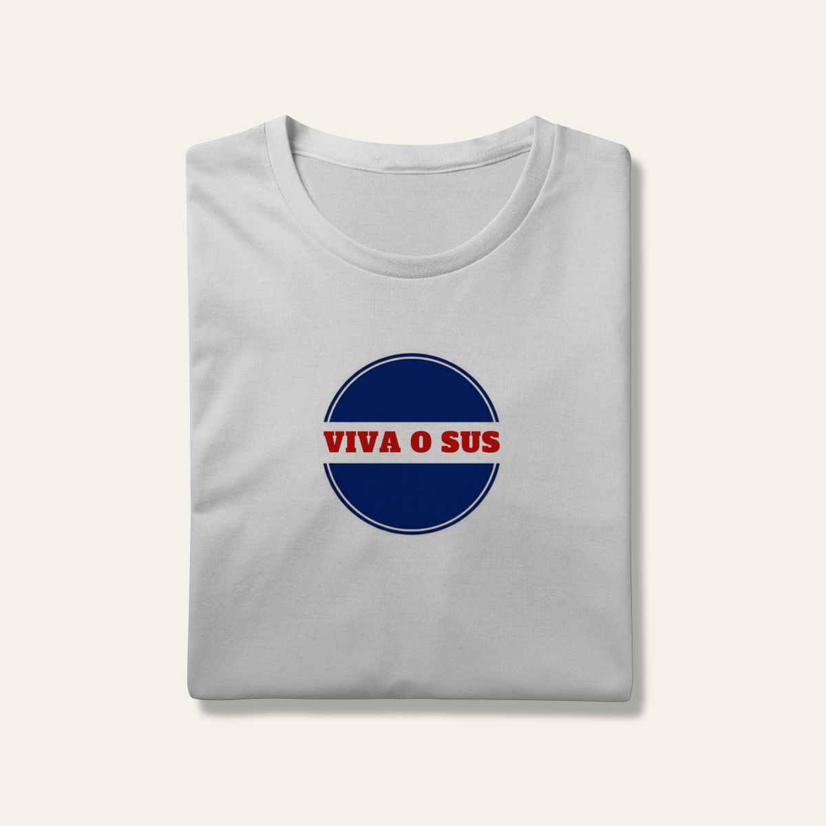 Nome do produto: Camiseta Viva o SUS: Saúde é Direito - VOZ ATIVA | Algodão 100% (Prime-Premium)