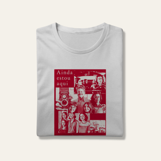 Camiseta Ainda Estou Aqui: Arte e Cinema - VOZ ATIVA | Algodão 100% (Prime-Premium)