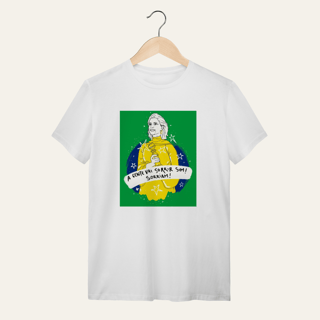 Camiseta A Gente Vai Sorrir Sim: Arte e Cinema - VOZ ATIVA | Algodão 100% (Quality)