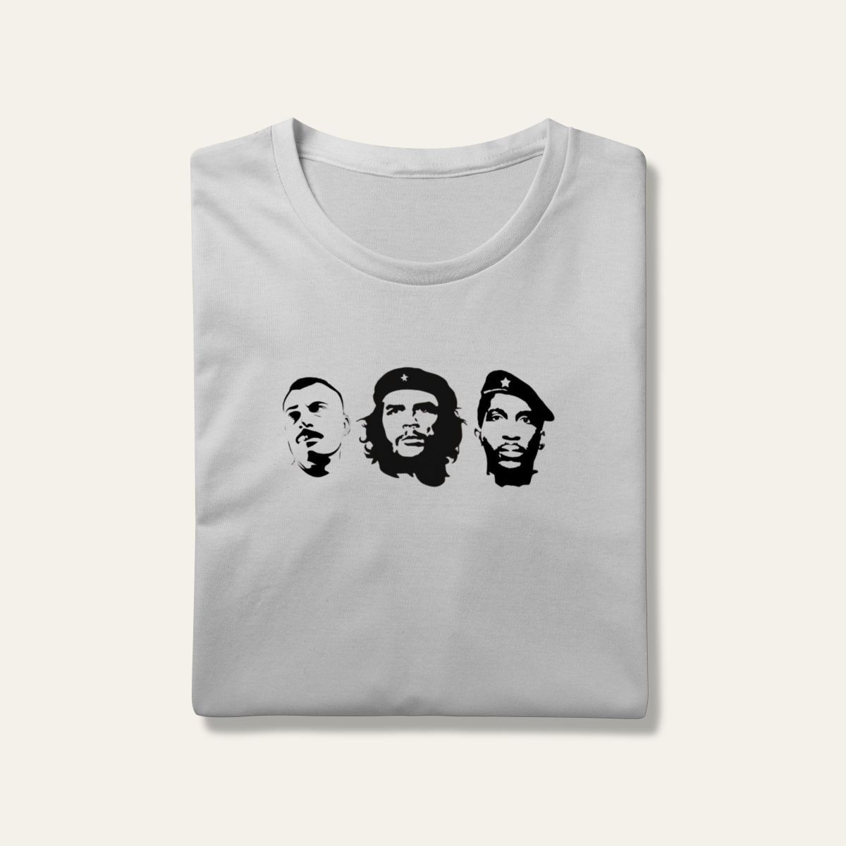Camiseta Trindade Revolucionária: Heróis do Povo - VOZ ATIVA | Algodão 100% (Prime-Premium)
