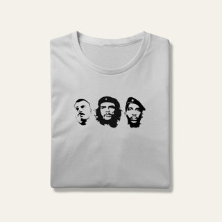 Camiseta Trindade Revolucionária: Heróis do Povo - VOZ ATIVA | Algodão 100% (Prime-Premium)