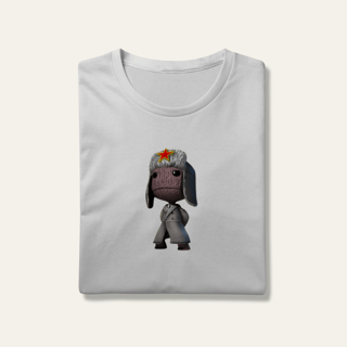 Camiseta Sackboy Revolucionário: Sátira Ativa - VOZ ATIVA | Algodão 100% (Prime-Premium)