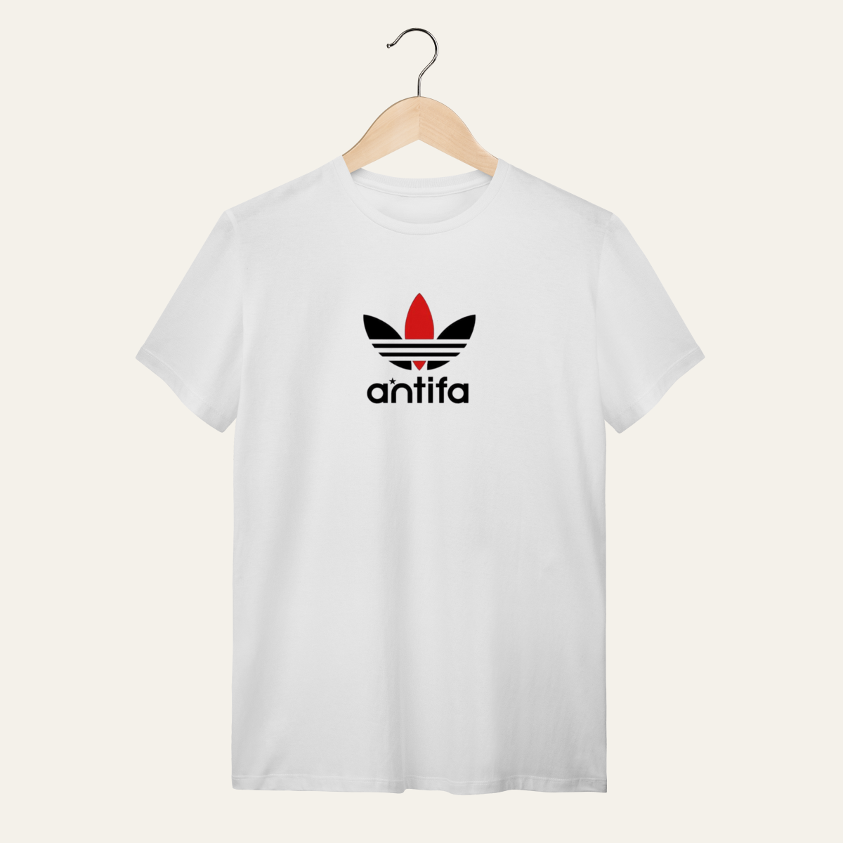 Camiseta Antifa Subversiva: Sátira Ativa - VOZ ATIVA | Algodão 100% (Quality)