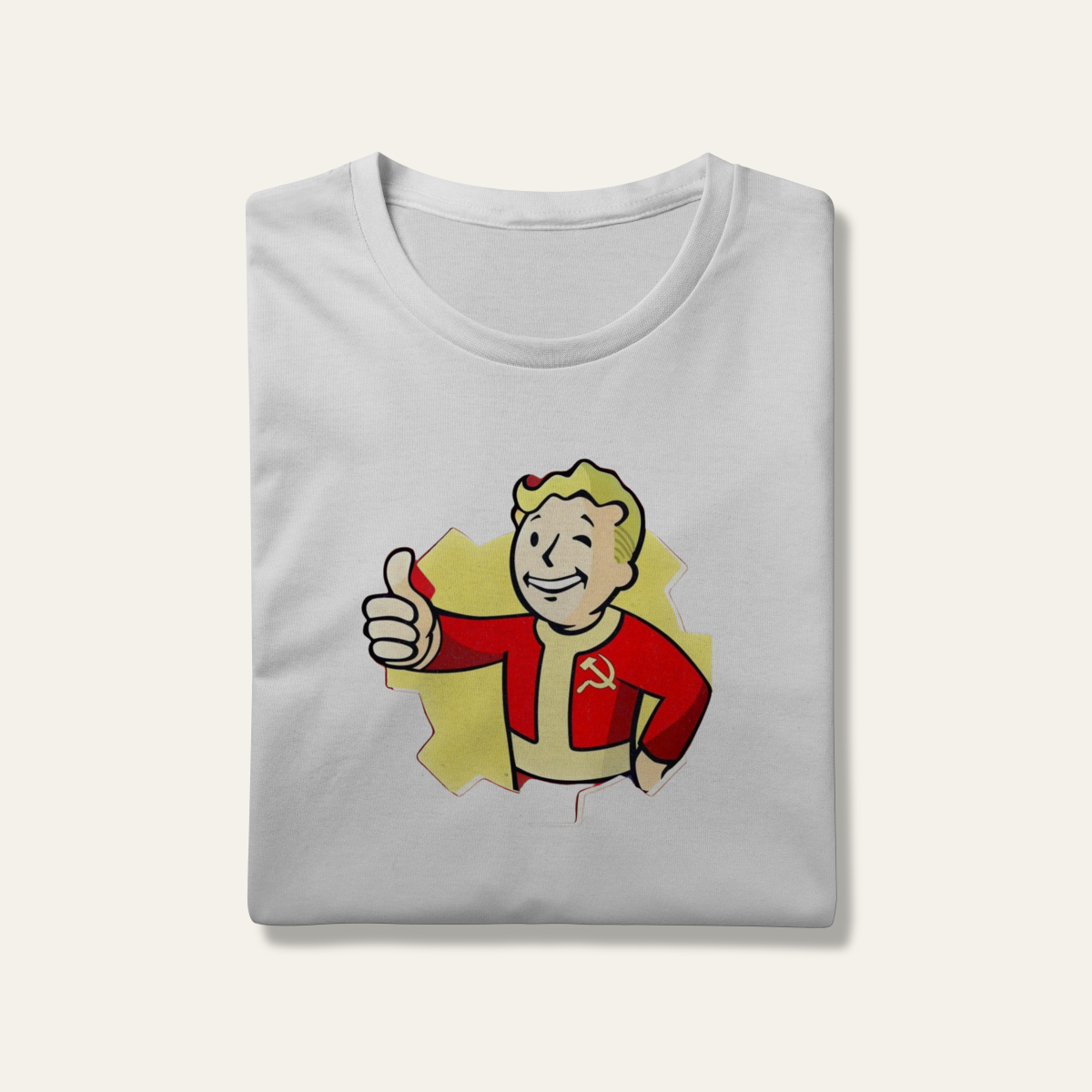 Camiseta Vault Boy Revolucionário: Sátira Ativa - VOZ ATIVA | Algodão 100% (Prime-Premium)