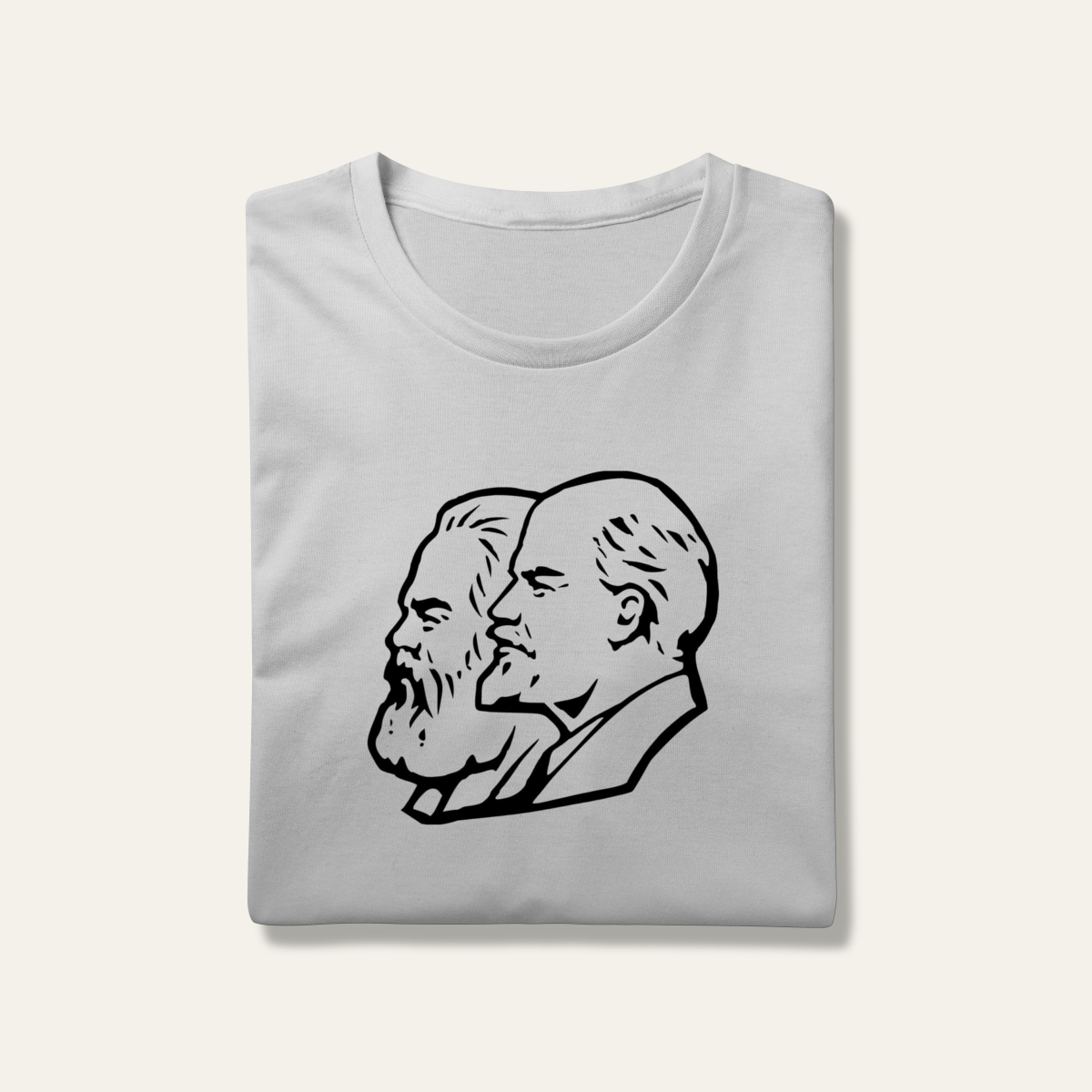 Camiseta Marx, Engels e Lenin: Socialismo no Mundo - VOZ ATIVA | Algodão 100% (Prime-Premium)
