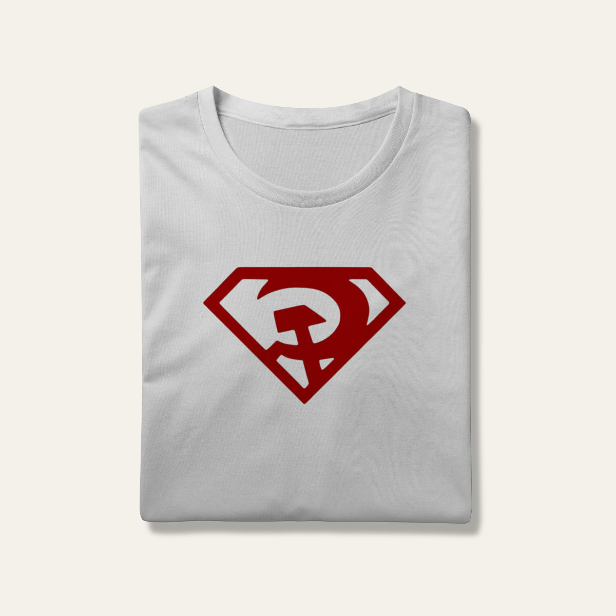 Camiseta Super-Homem Revolucionário: Sátira Ativa - VOZ ATIVA | Algodão 100% (Prime-Premium)