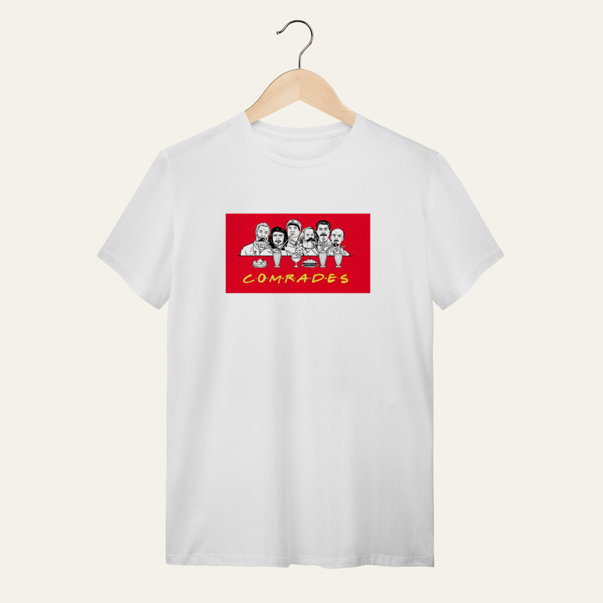 Nome do produto: Camiseta Comrades: Unidade e História - Voz Ativa | Algodão 100% (Quality)