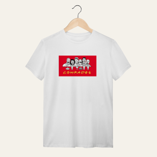 Camiseta Comrades: Unidade e História - Voz Ativa | Algodão 100% (Quality)