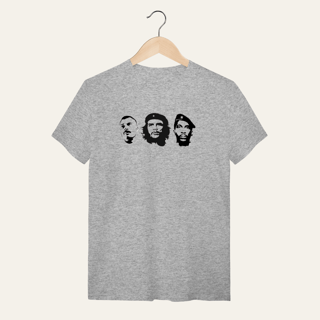 Camiseta Trindade Revolucionária: Heróis do Povo - VOZ ATIVA | Algodão 100% (Quality)