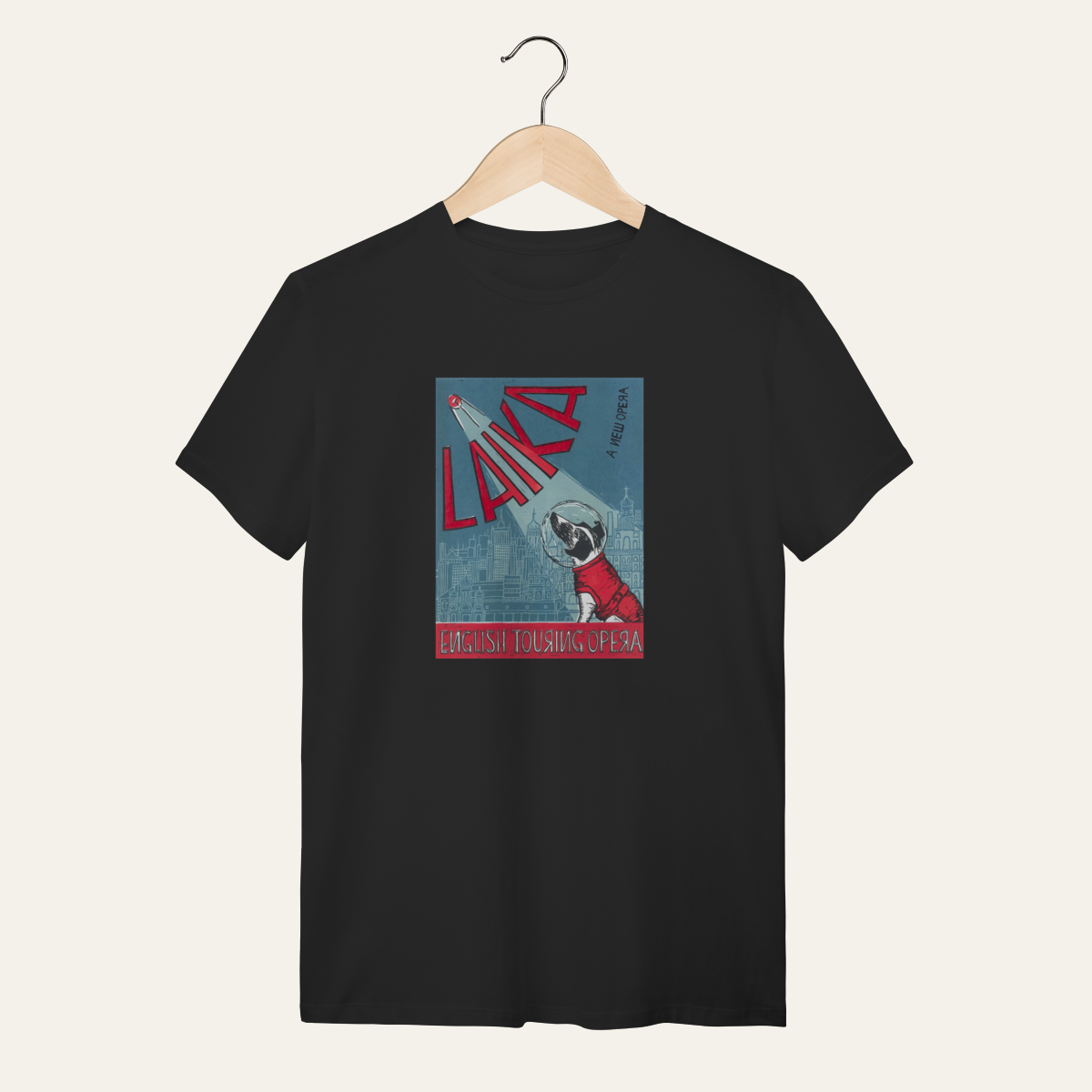 Nome do produto: Camiseta Laika: The Spacedog - Socialismo no Mundo | Algodão 100% (Quality)