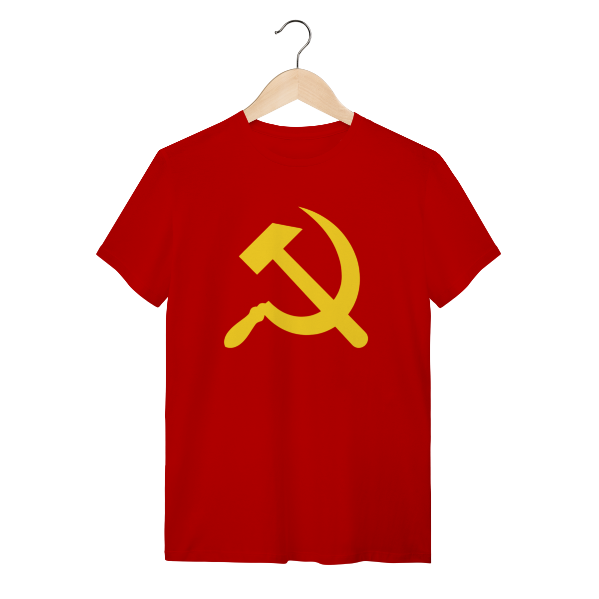 Camiseta Voz Ativa Foide e Martelo: Luta e Resistência - VOZ ATIVA | Algodão 100% (Quality)