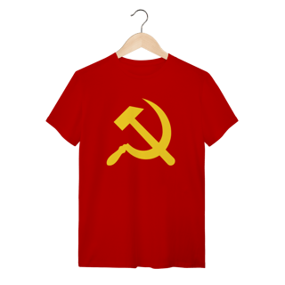 Camiseta Voz Ativa Foide e Martelo: Luta e Resistência - VOZ ATIVA | Algodão 100% (Quality)