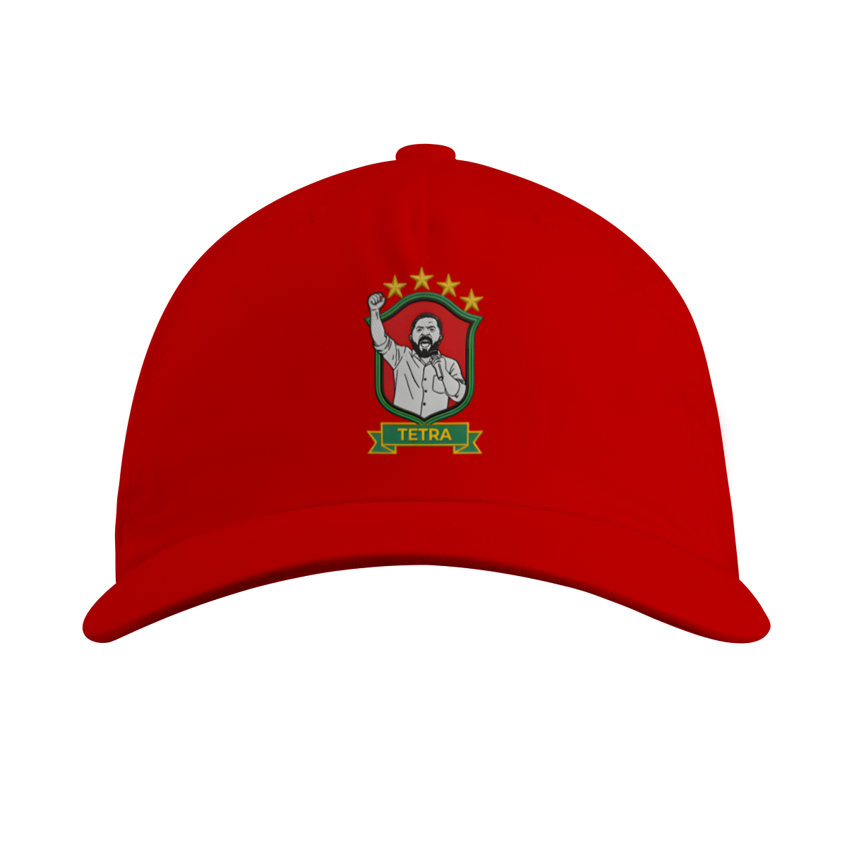 Nome do produto: Boné Lula Tetra 2026: Heróis do Povo - VOZ ATIVA | Sarja 100% Algodão Prime Comfort
