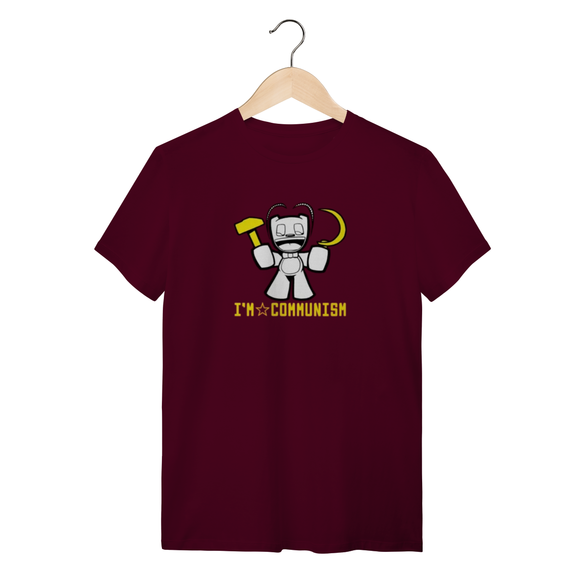 Nome do produto: Camiseta Gummy Bear Comunista: Sátira Ativa - VOZ ATIVA | Algodão 100% (Quality)