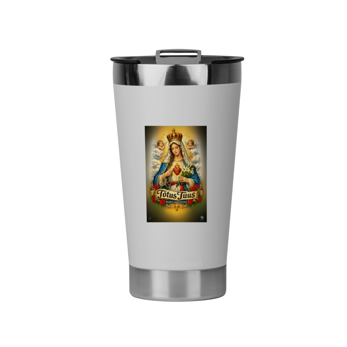 Nome do produto: Copo Térmico - Totus Tuus