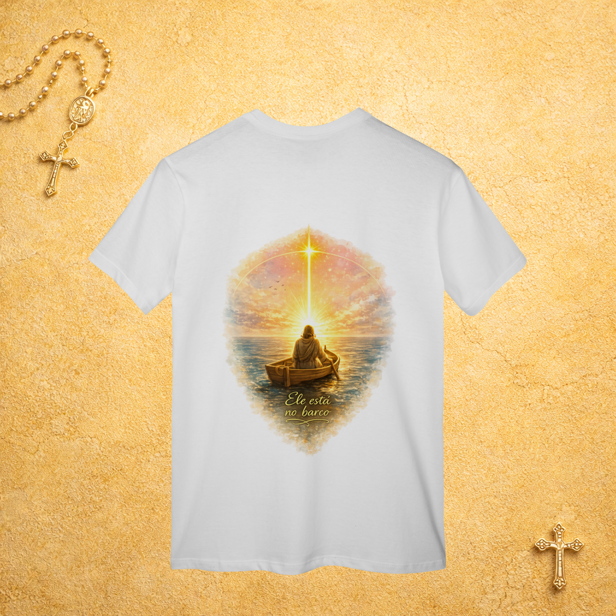 Ele está no barco - Costas Colorida