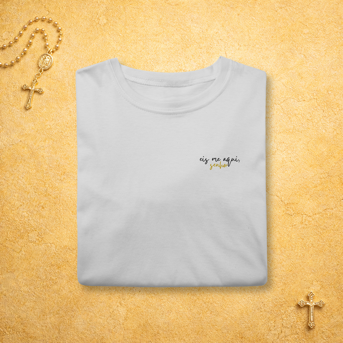 Eis me aqui, Senhor - Escrita Minimalista