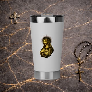 Copo Térmico - Jesus Cristo Gold